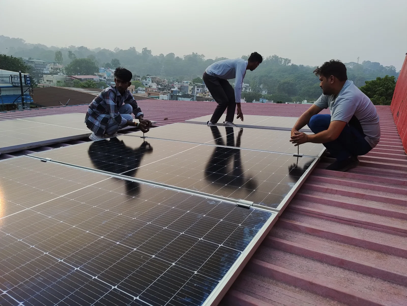 Vaish Solar Services installation showcase