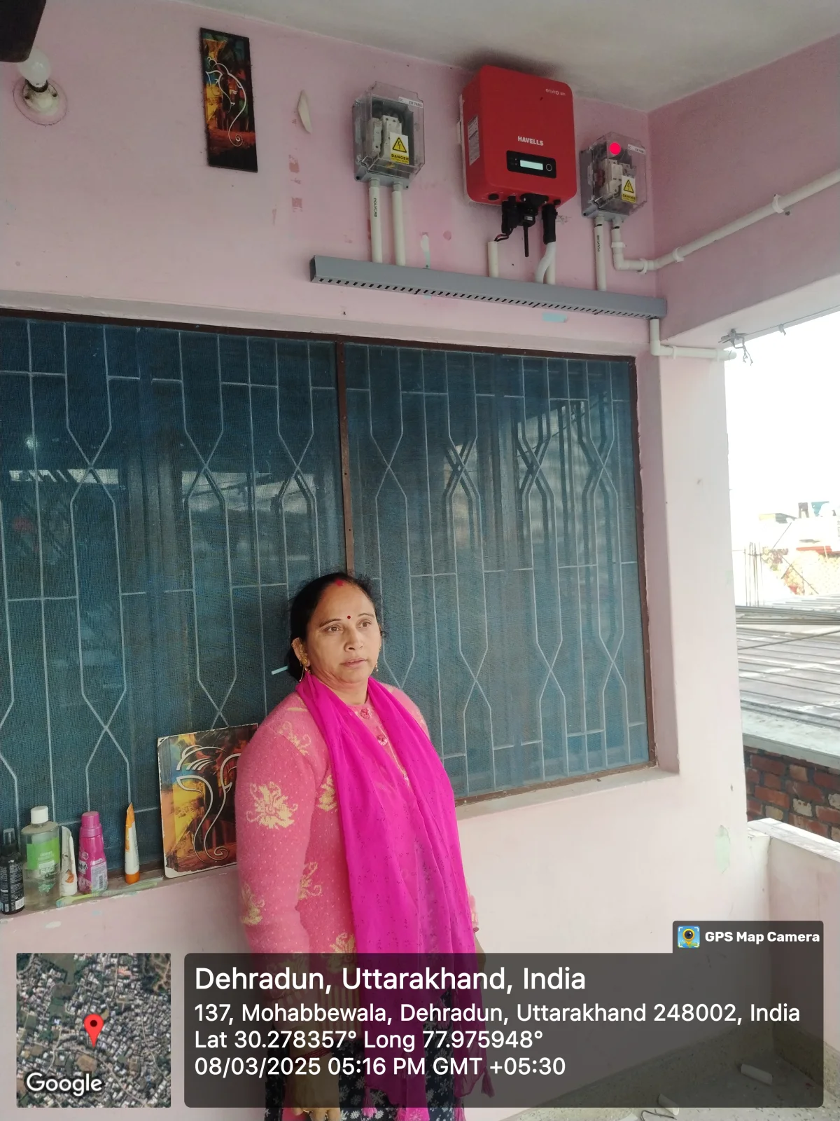 3 KW Bimla Chandrabani solar installation