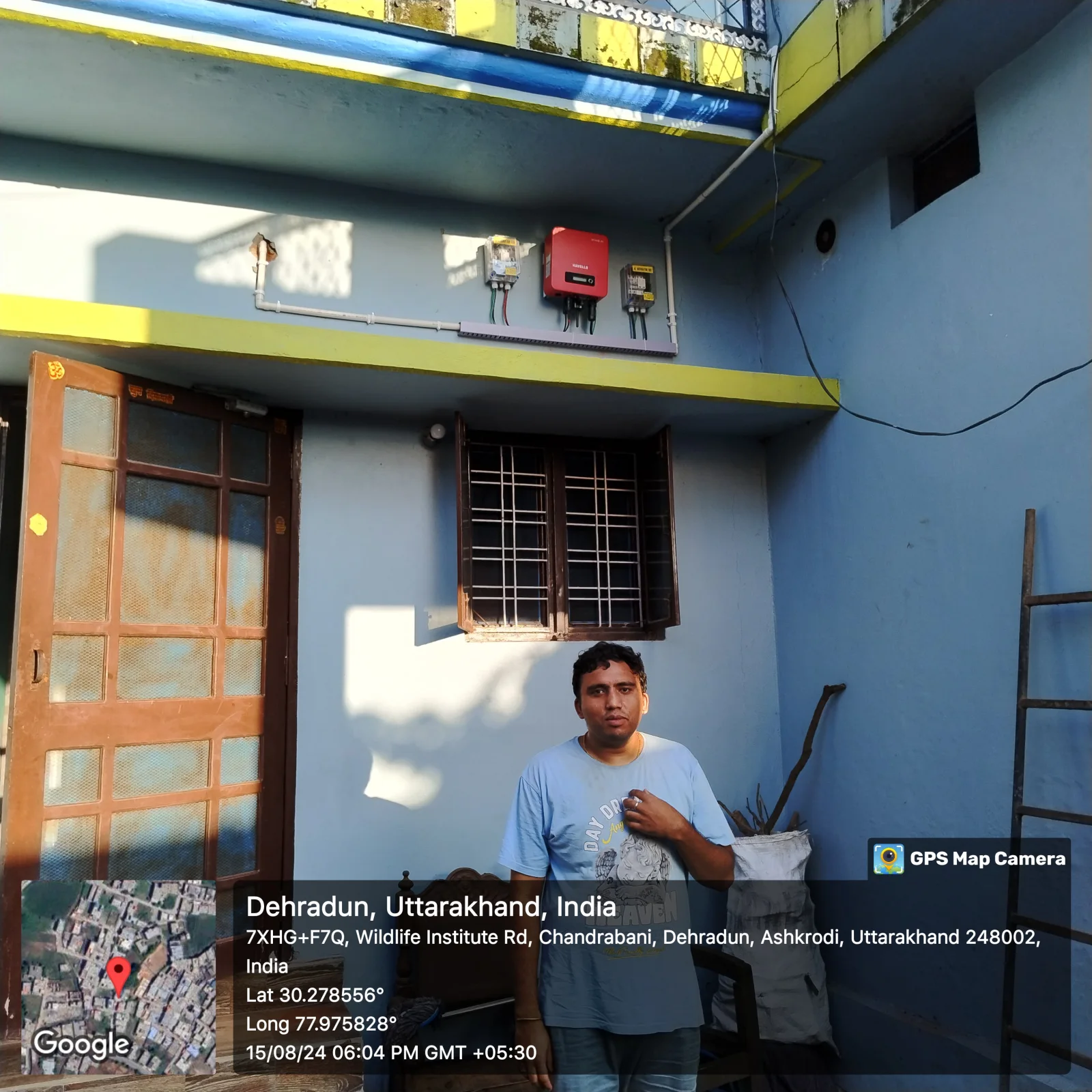 3 KW Mr.SUNIL CHAND CHANDERBANI solar installation