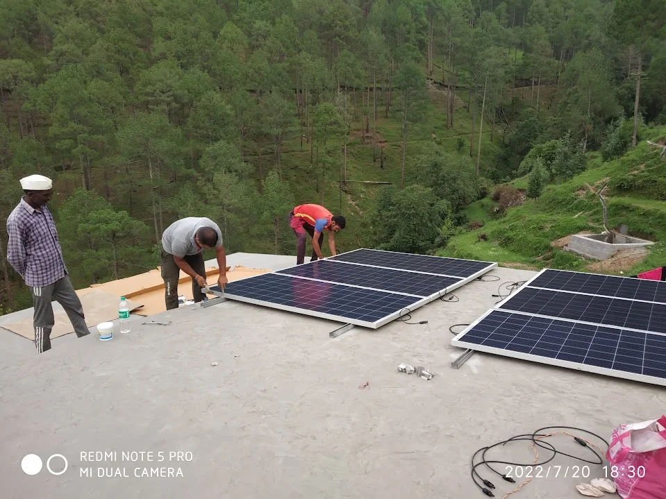 Installation and Commissioning solar service