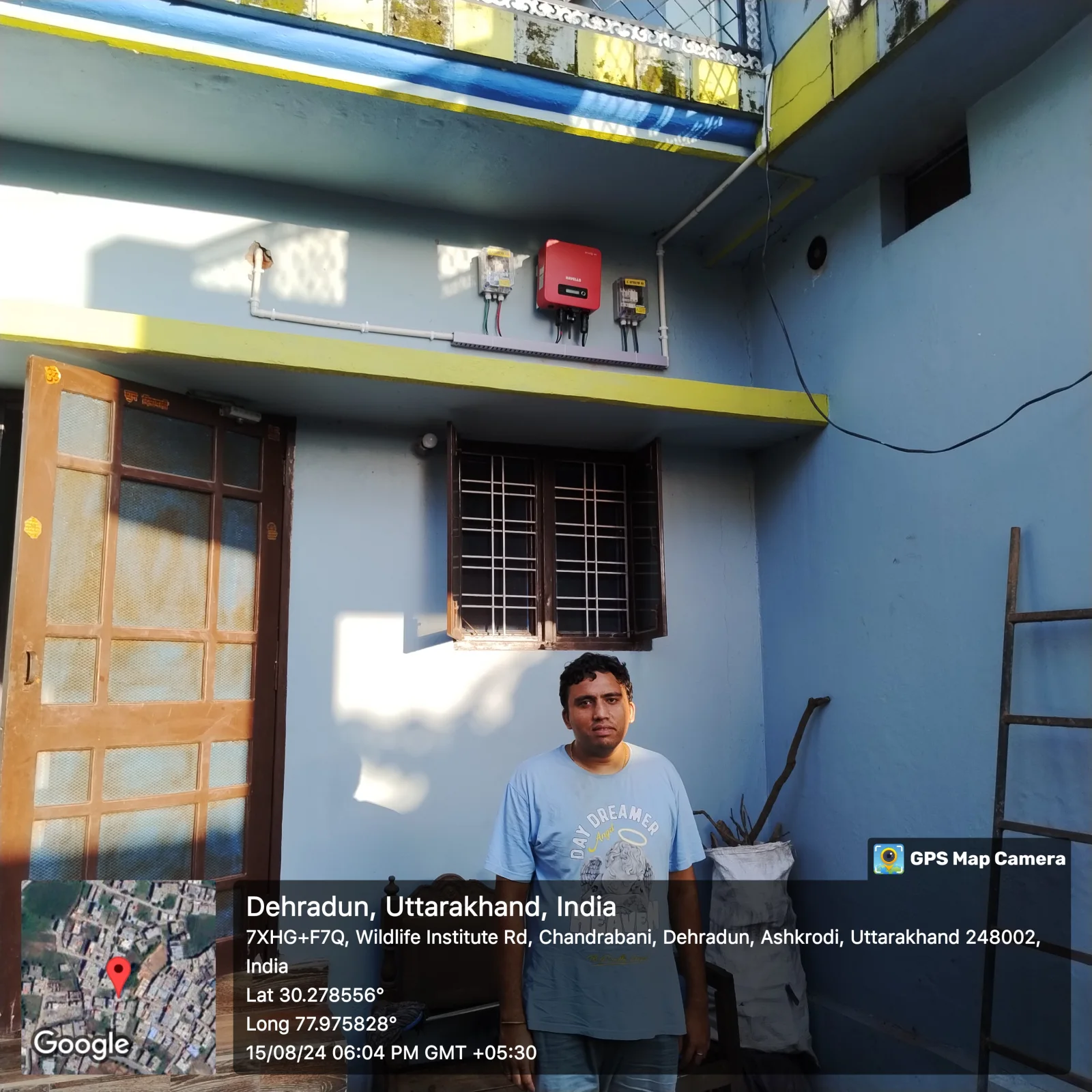 3 KW Mr.SUNIL CHAND CHANDERBANI solar installation