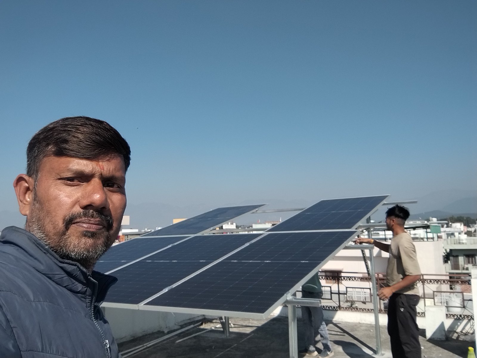 3 KW Mr Laxman Singh solar installation