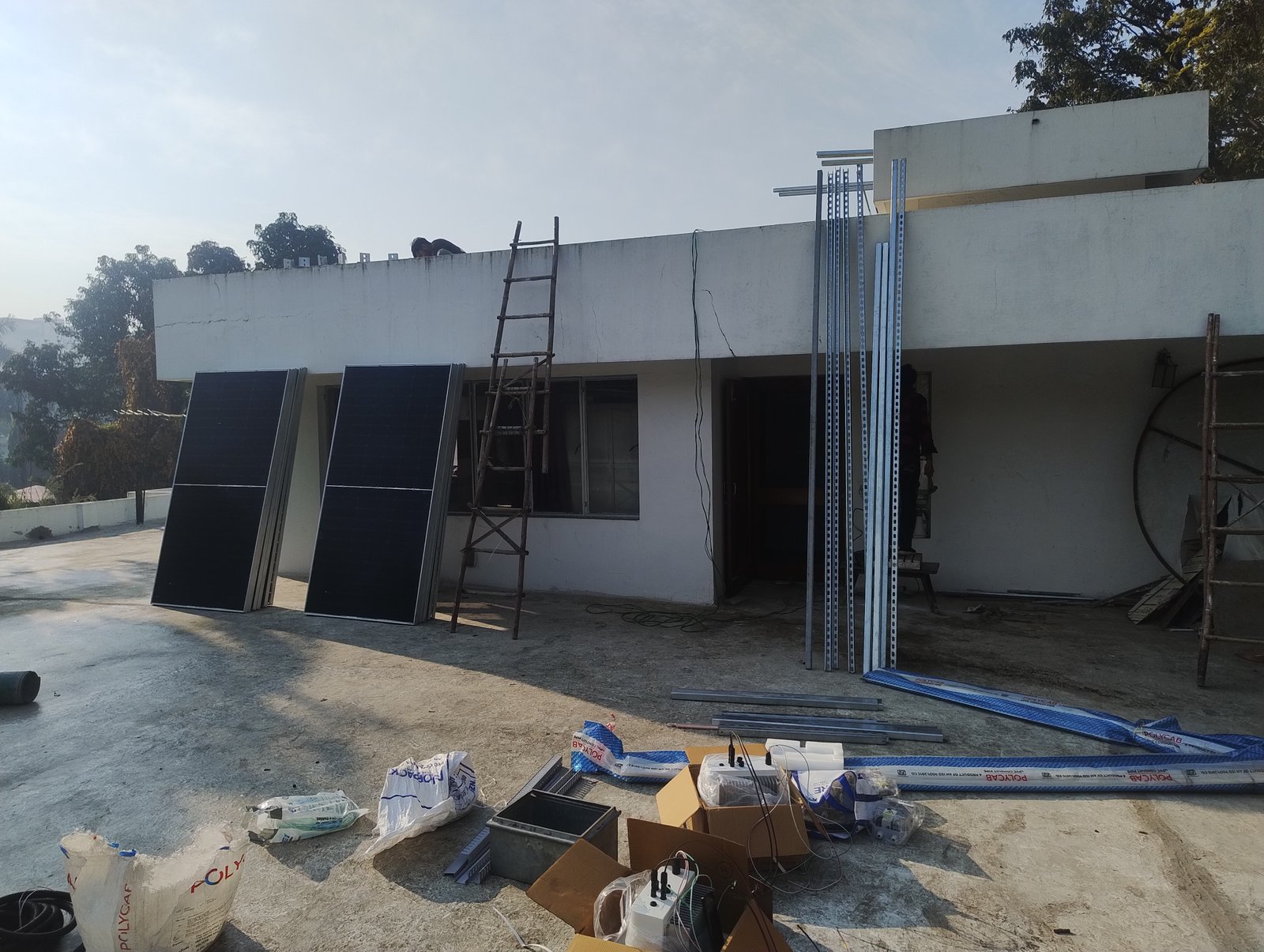 3-3 KW Shri Amrat Lal Chadha solar installation