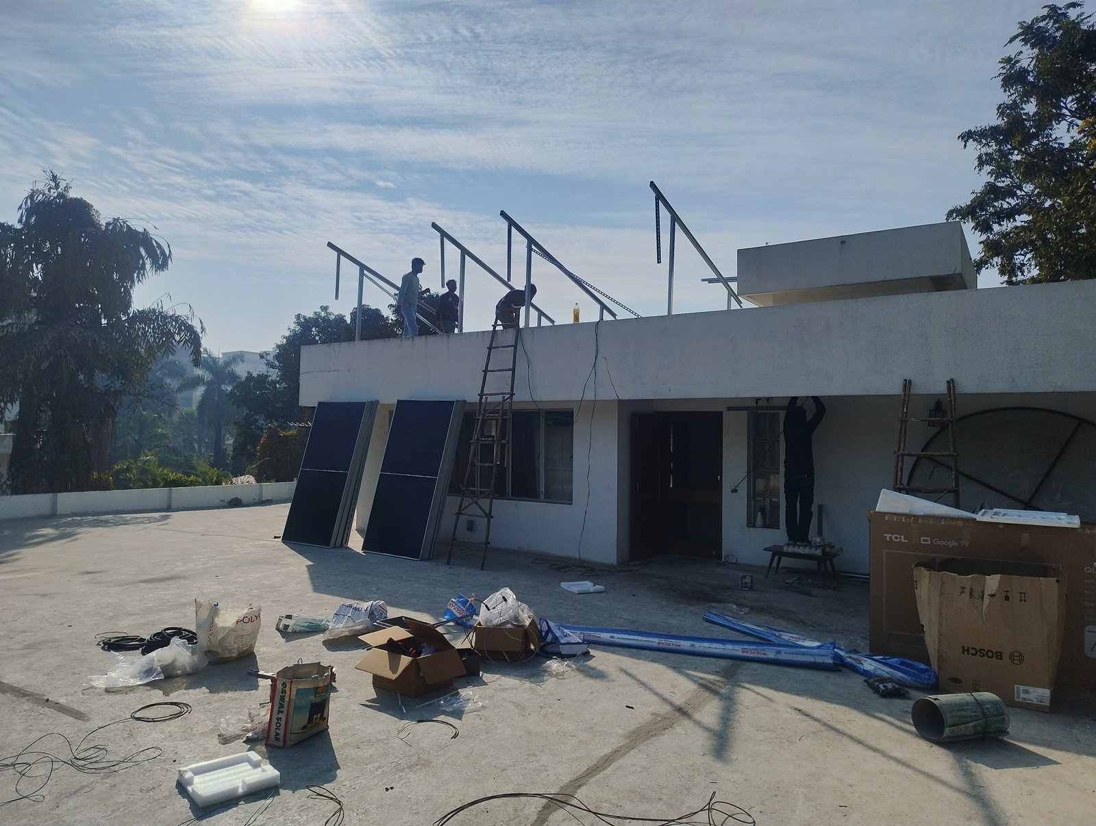 3-3 KW Shri Amrat Lal Chadha solar installation