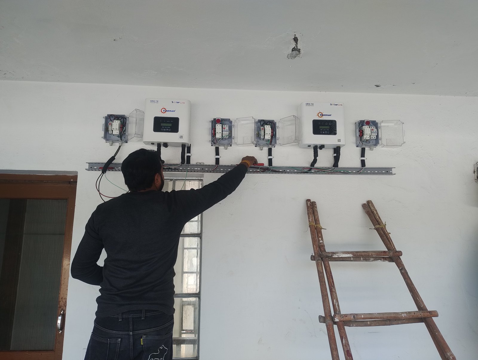 3-3 KW Shri Amrat Lal Chadha solar installation